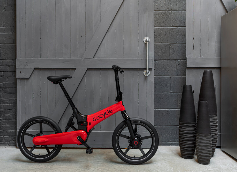 gocycle designs new G4 foldable e-bikes for a smoother and quieter ride designboom