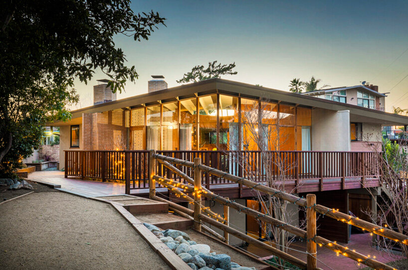 john lautner's midcentury modern 'deutsch house' hits the market in los angeles