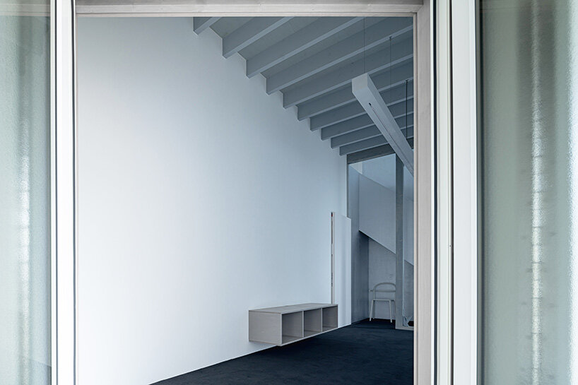 jun igarashi tunnel trapezoid house