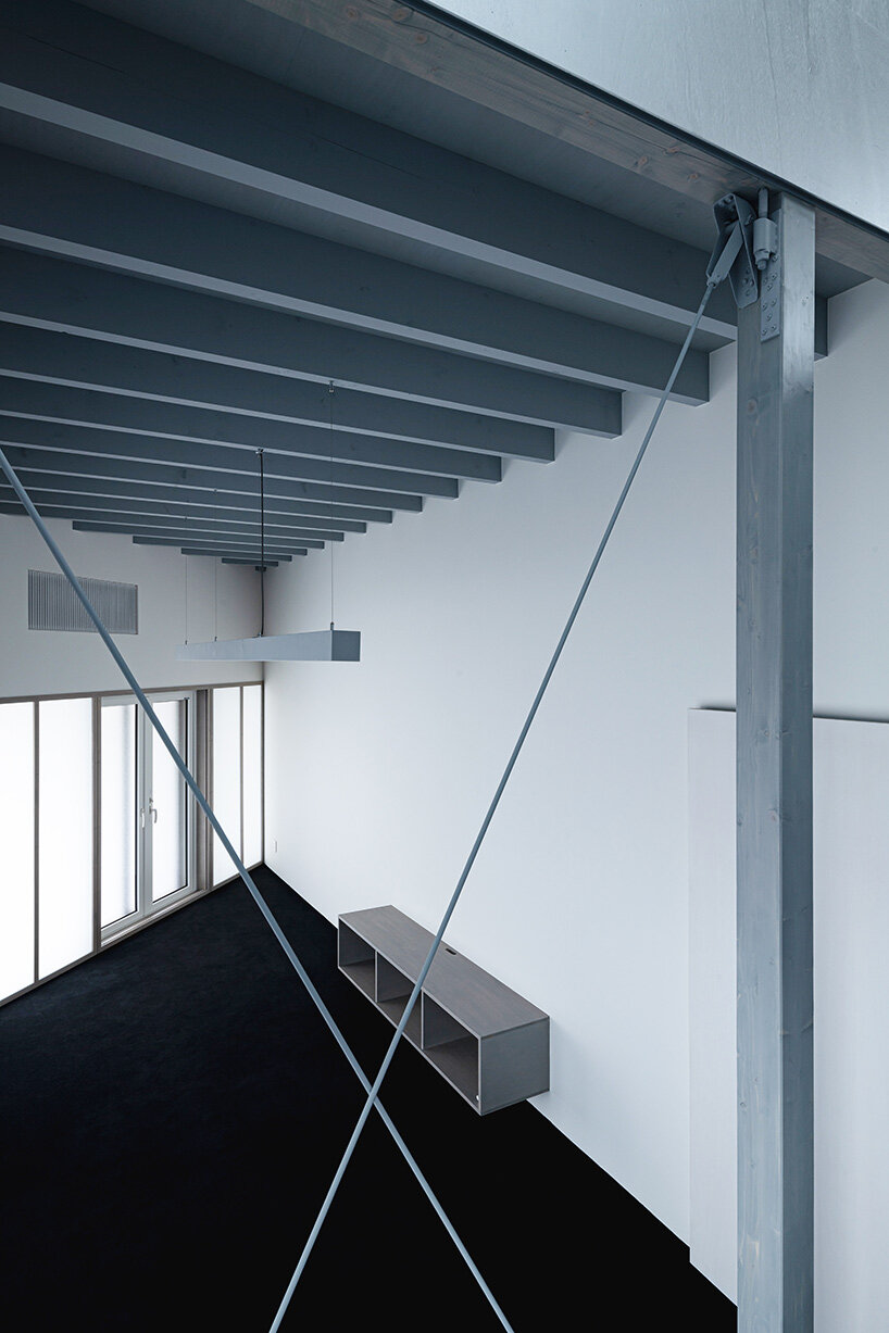 jun igarashi tunnel trapezoid house