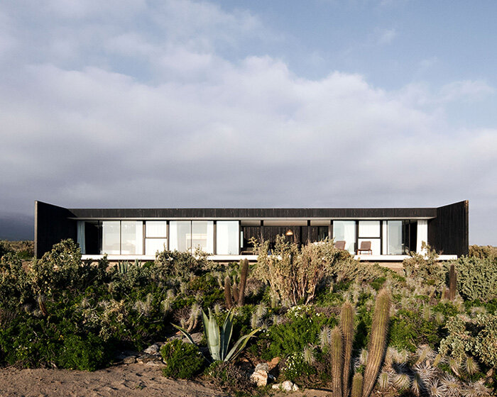 pablo saric + cristian winckler build modular holiday home in chile overlooking pacific ocean