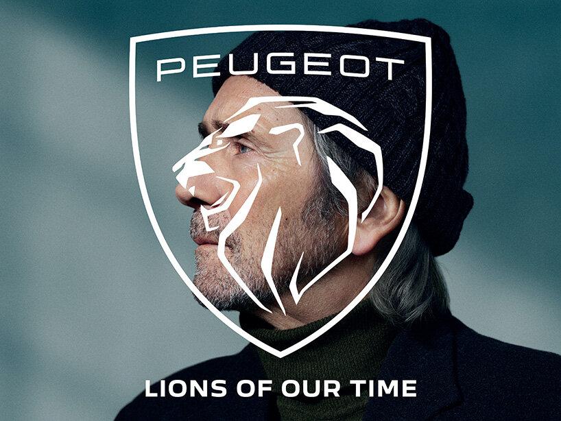 peugeot new logo revives its 1960s-style lion emblem