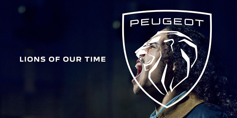 peugeot new logo revives its 1960s-style lion emblem