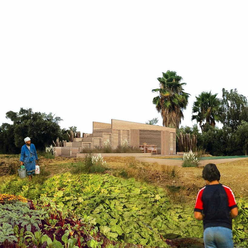 studio BoPA designs a farmer's house in rural morocco dsignboom