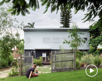sustainable low budget house by design + architecture & n veenstra settles in australia