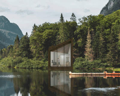 'the minimal hut' to share 100 downloadable micro-dwelling designs in 100 days