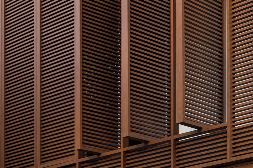 TOUCH architect conceals private courtyard behind louver façade in this house in thailand