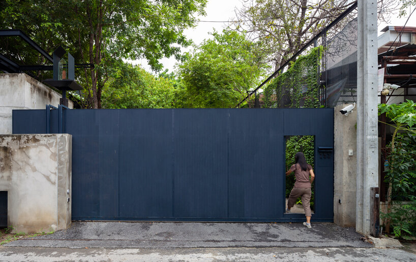 trees populate walllasia's mac & ham house in bangkok designboom