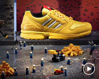 adidas originals announces LEGO ZX 8000 bricks sneaker collaboration