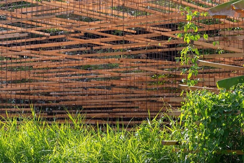 straw pavilion mia design