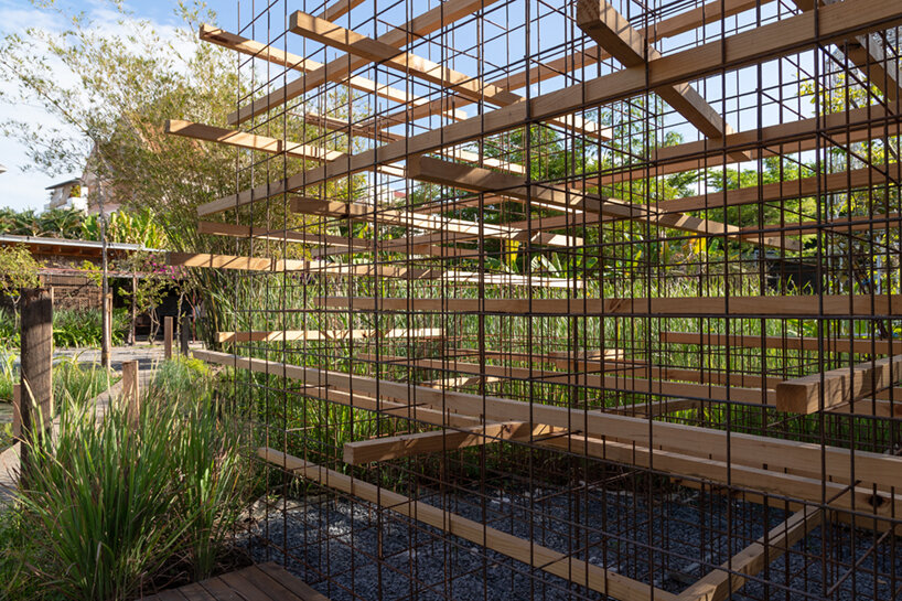 straw pavilion mia design