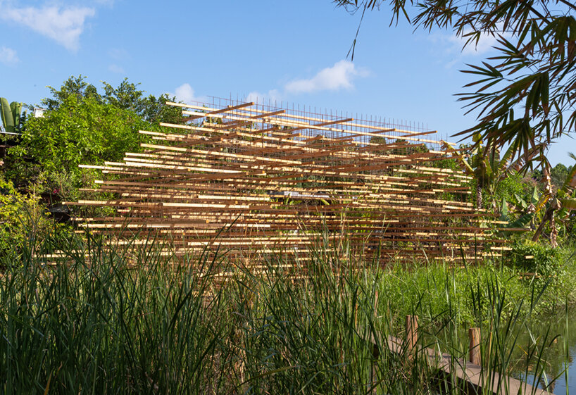 straw pavilion mia design
