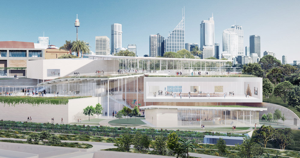 art gallery NSW update on SANAA's sydney modern project