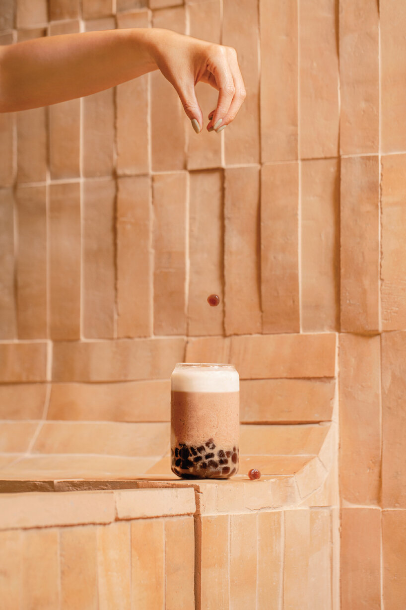 a work of substance vegan bubble tea shop in hong kong designboom
