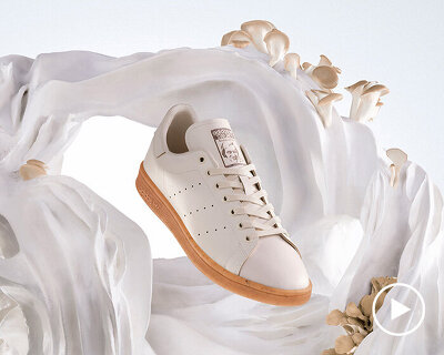 adidas unveils the stan smith mylo made with mushroom-grown leather