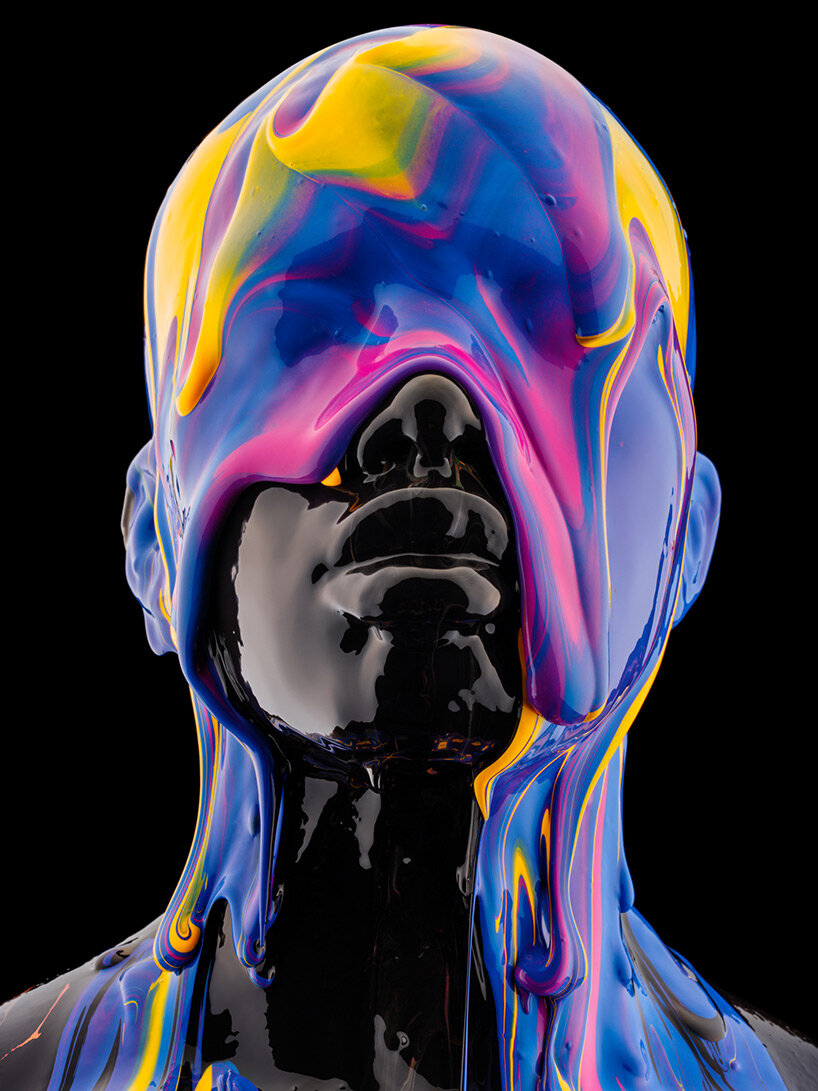 through tim tadder's lens, paint powerfully evokes the human experience, image size:818x1091