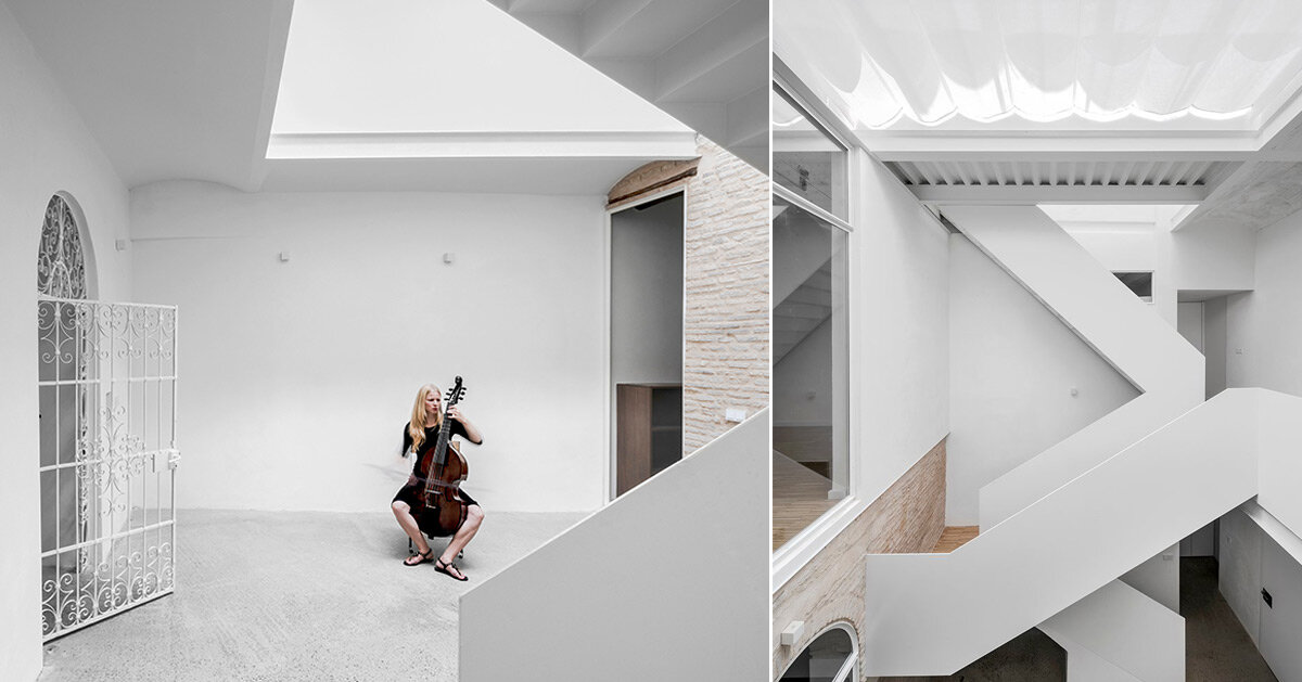bau)m transforms 18-century structure into contemporary house for