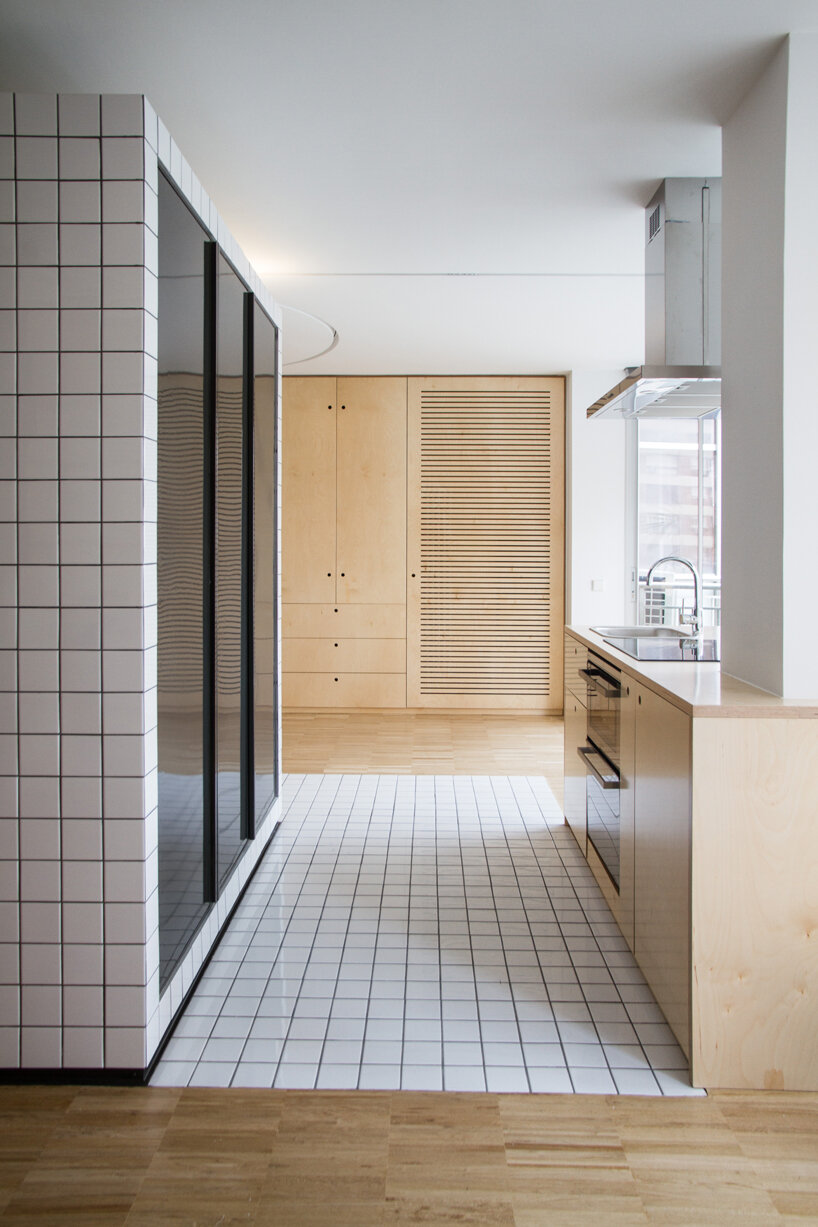 BURR turns a 1970s apartment into an experimental dwelling in madrid designboom