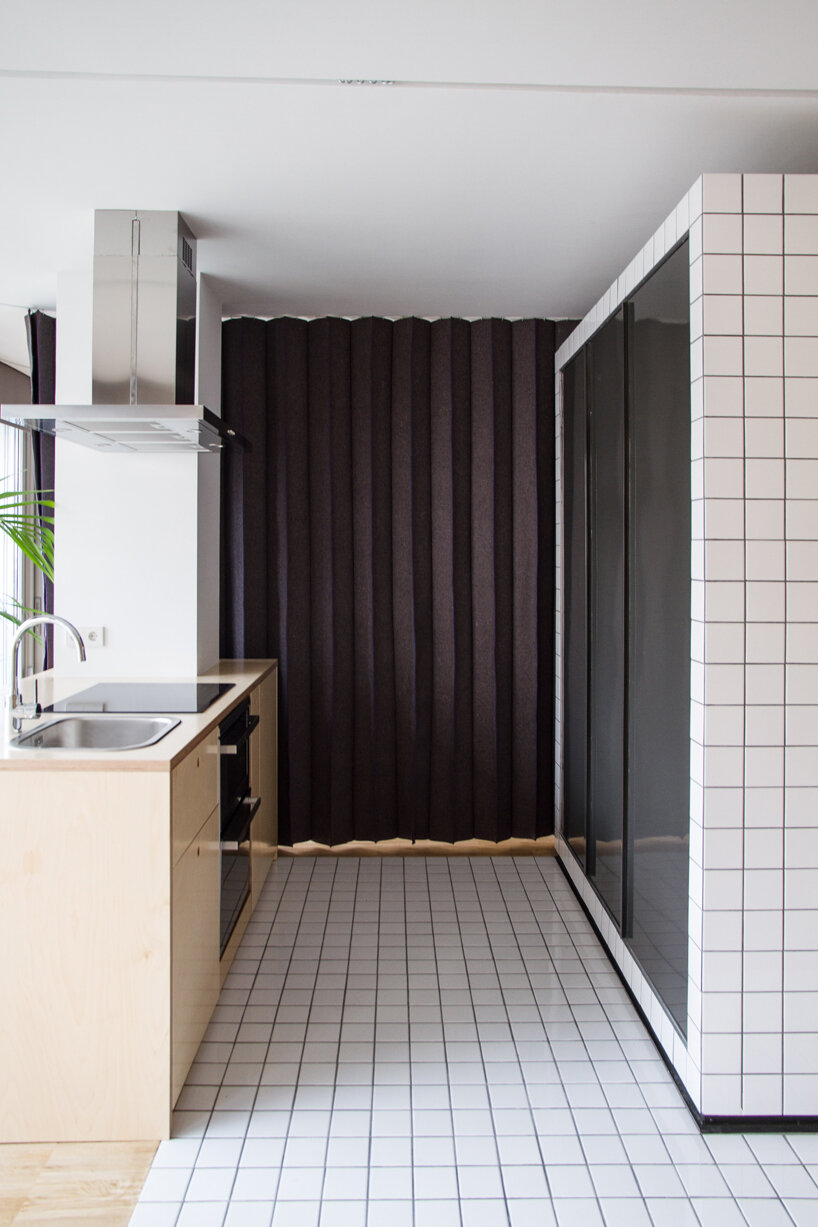 BURR turns a 1970s apartment into an experimental dwelling in madrid designboom