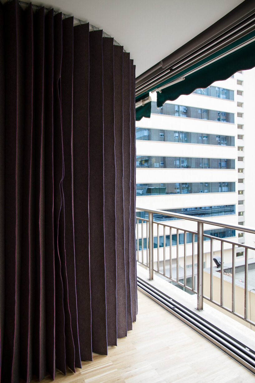 BURR turns a 1970s apartment into an experimental dwelling in madrid designboom