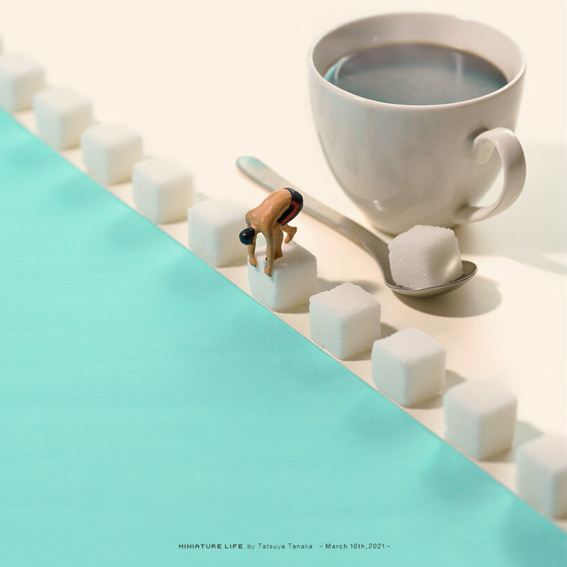 explore the intricate miniature worlds of japanese artist tatsuya tanaka