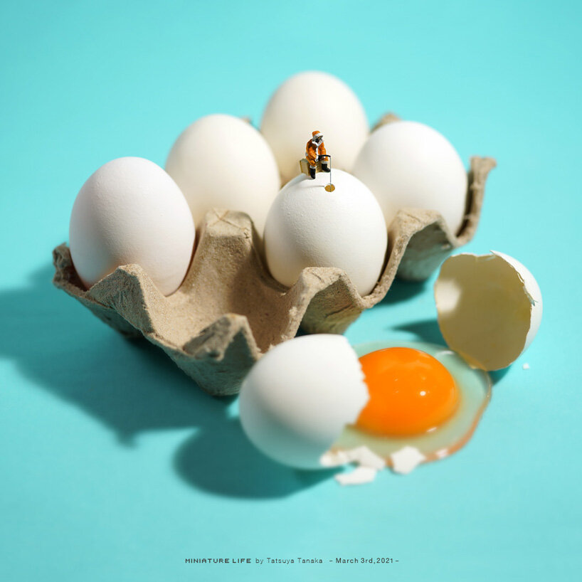 explore the intricate miniature worlds of japanese artist tatsuya tanaka