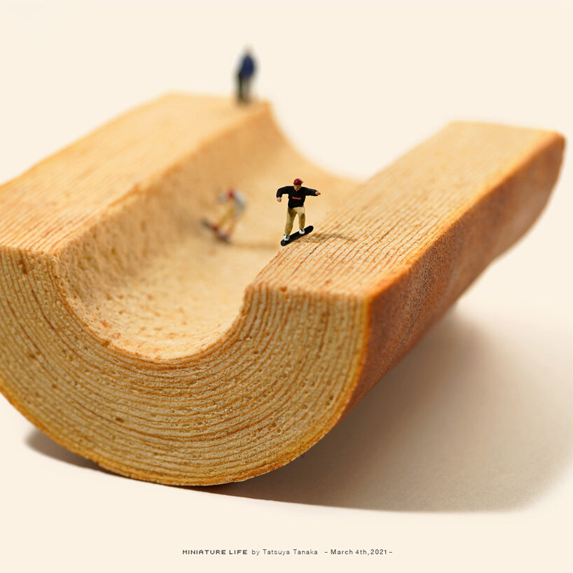 explore the intricate miniature worlds of japanese artist tatsuya tanaka