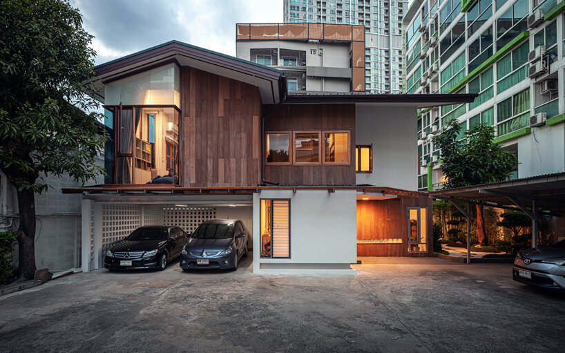 junsekino renovates an 80-year-old house in bangkok, thailand designboom