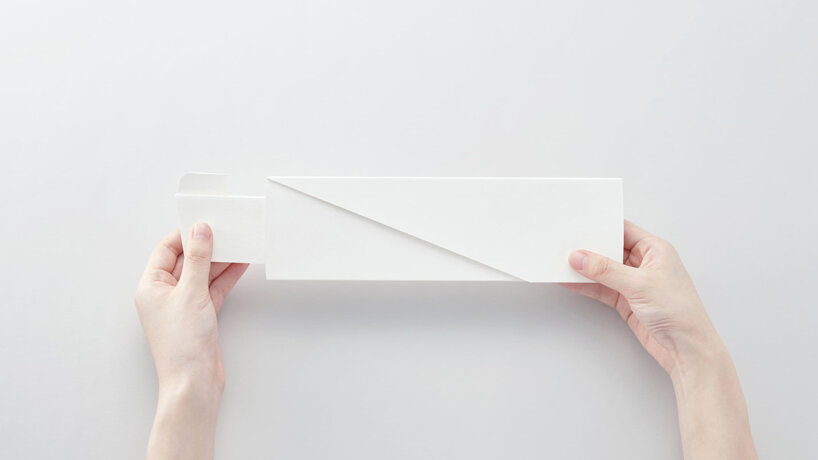 kenya hara paper bento boxes designboom