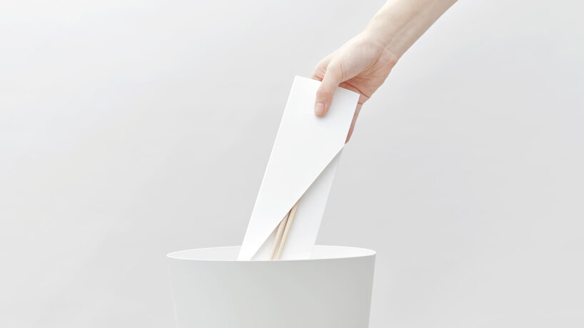 kenya hara paper bento boxes designboom