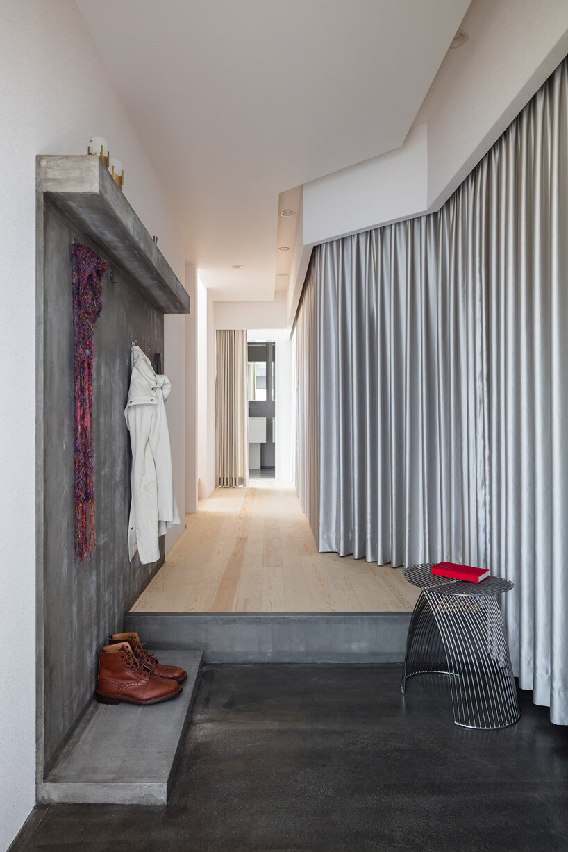 FORM / kouichi kimura combines intersecting volumes into 'landscape house' in japan