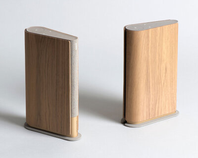LAYER designs a slim book-shaped speaker for bang & olufsen