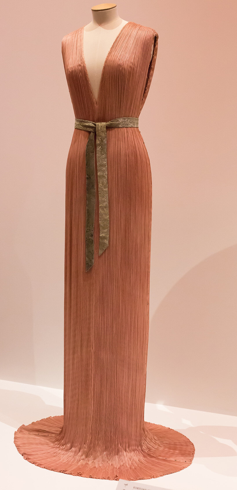 Long Embroidered Charmeuse Evening Gown | Lanvin