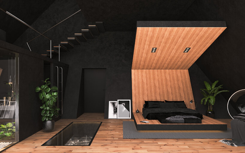 suspended house milad eshtiyaghi