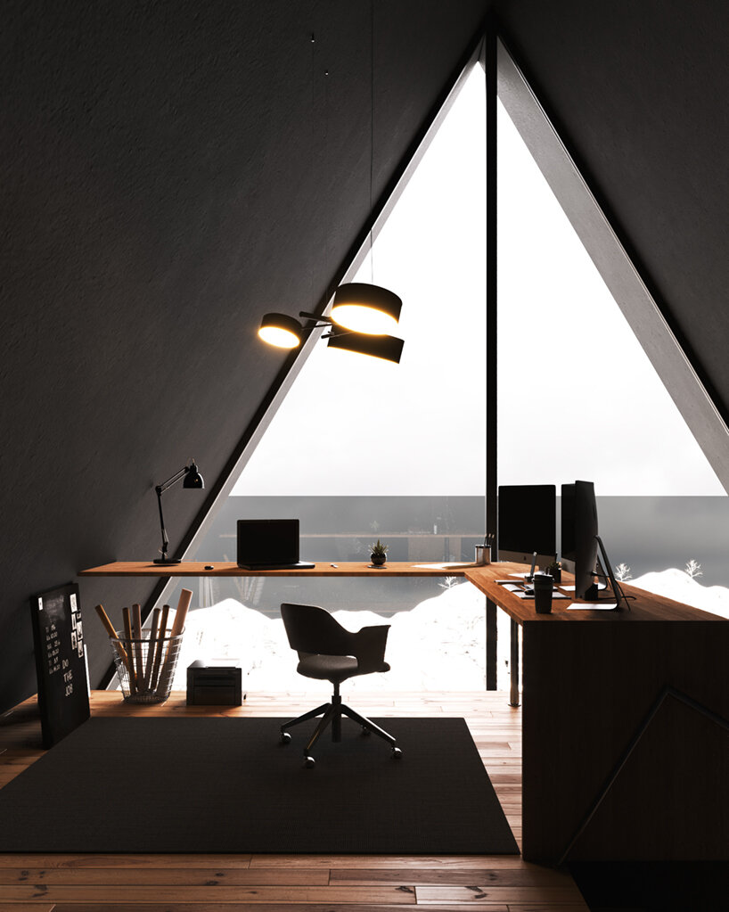 suspended house milad eshtiyaghi