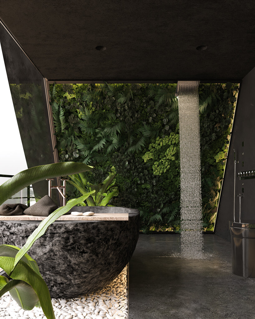 suspended house milad eshtiyaghi