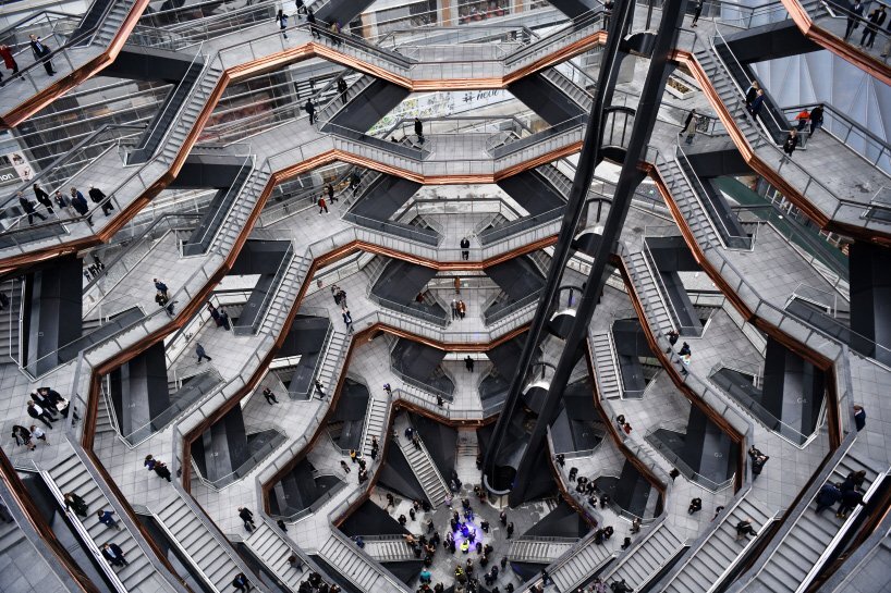 the vessel at hudson yards reopens with suicide prevention measures designboom