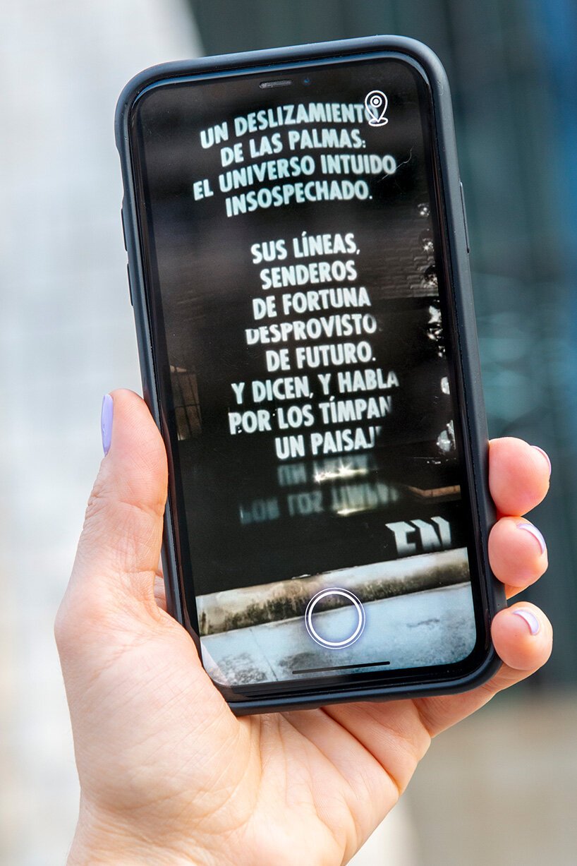 jenny holzer presents AR artwork like beauty in flames at the guggenheim bilbao