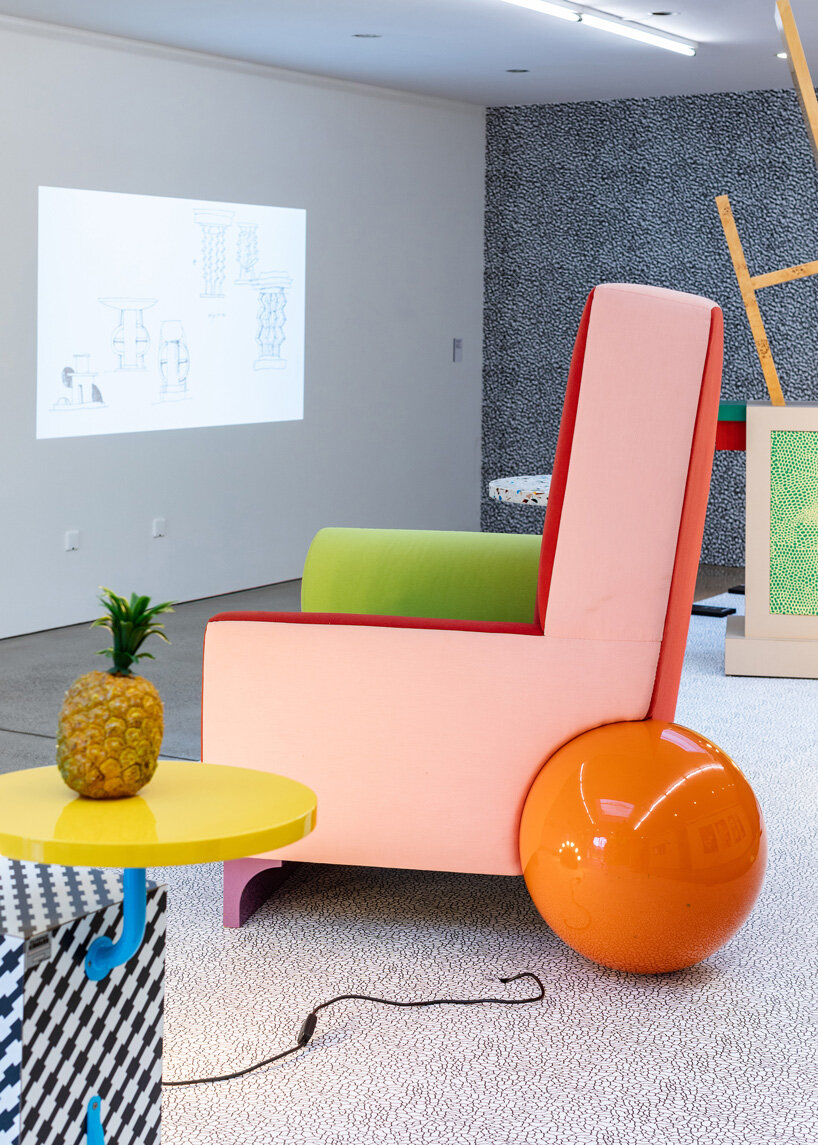 memphis: 40 years of kitsch and elegance exhibition at vitra design museum