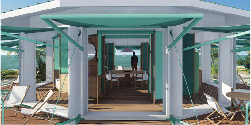 a minimal and modular hurricane-resistant home wins arch out loud's 'shelter' competition