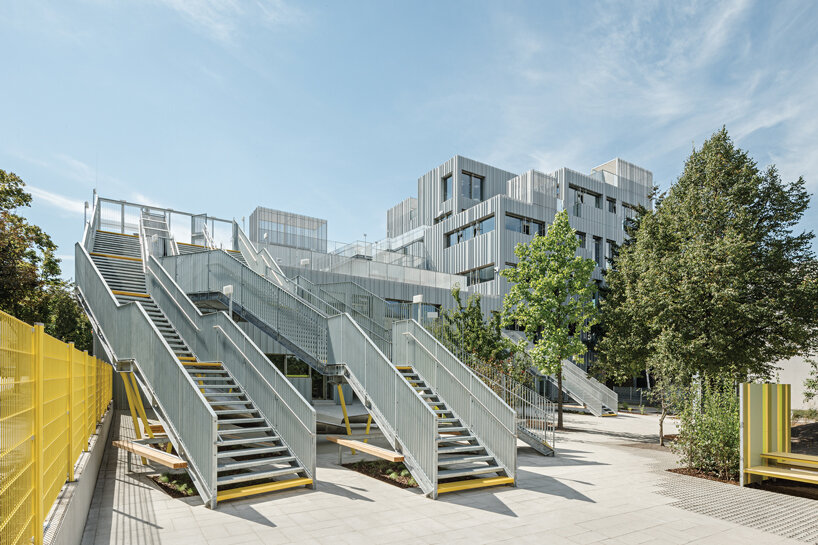 PPAG architects school extension vienna designboom
