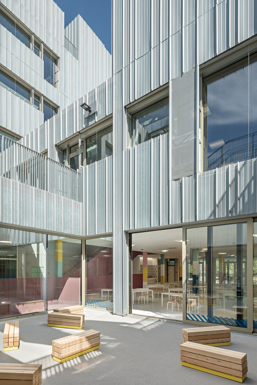 PPAG architects school extension vienna designboom