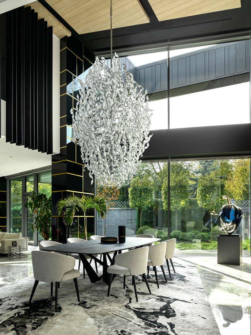 SAOTA silver pine villa moscow designboom