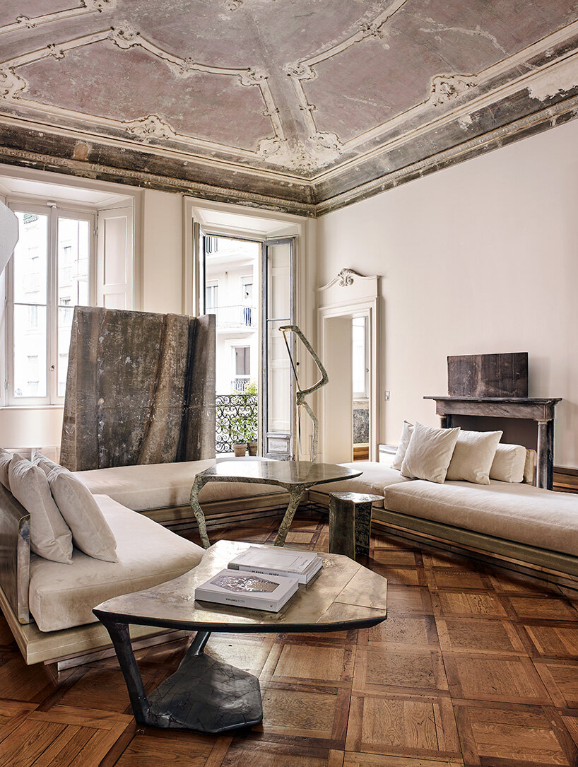 vincenzo de cotiis' apartment in milan uncovers the history of its 18th-century palazzo