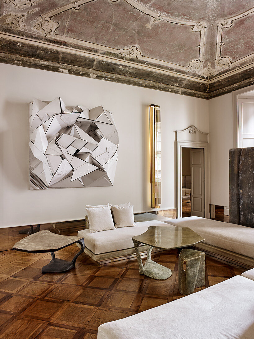 vincenzo de cotiis' apartment in milan uncovers the history of its 18th-century palazzo