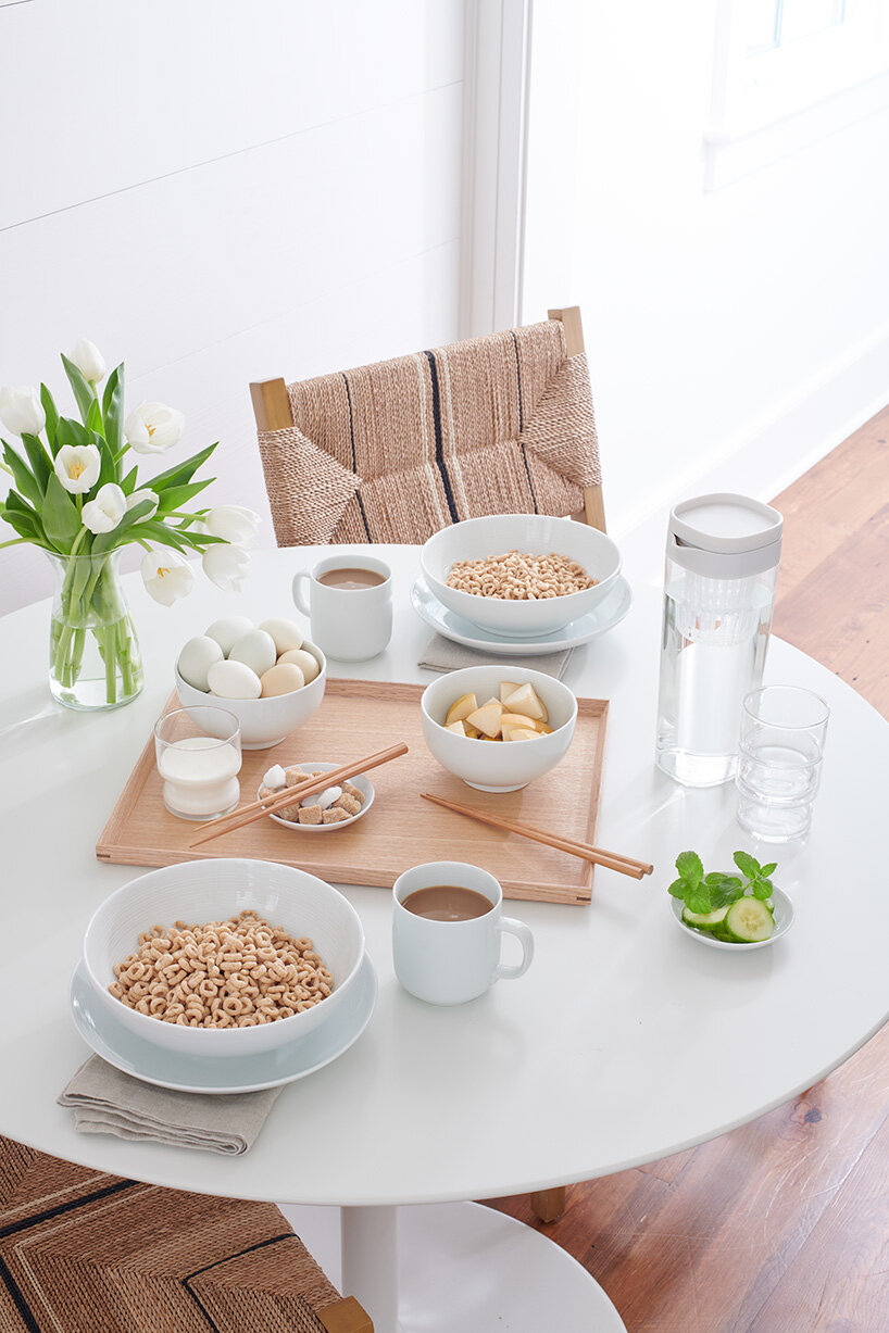 in anticipation of a summer travel boom, MUJI teams up with airbnb for host essentials kits