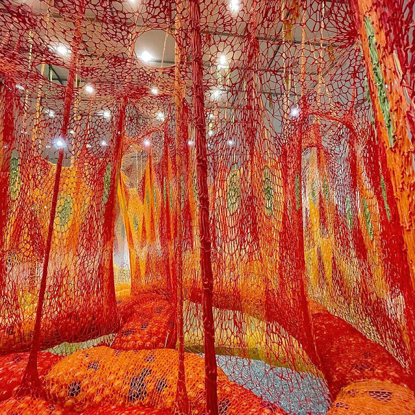 ernesto neto sunforceoceanlife museum fine arts houston