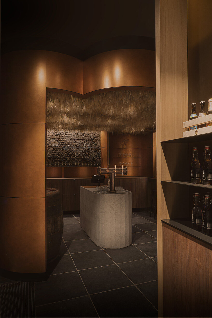 first belgian beer spa reinterprets ancient brewing copper kettles