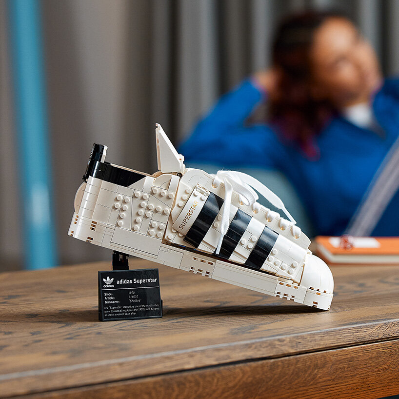 adidas x LEGO unveil new superstar sneaker collab including a building  block model