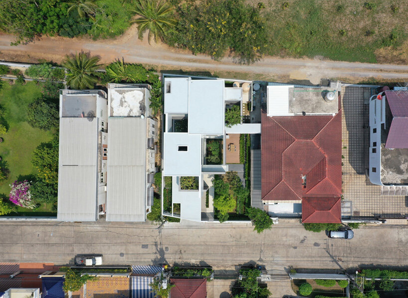 Bangkok, Thailand - Jan 19, 2020 : External of old house was left